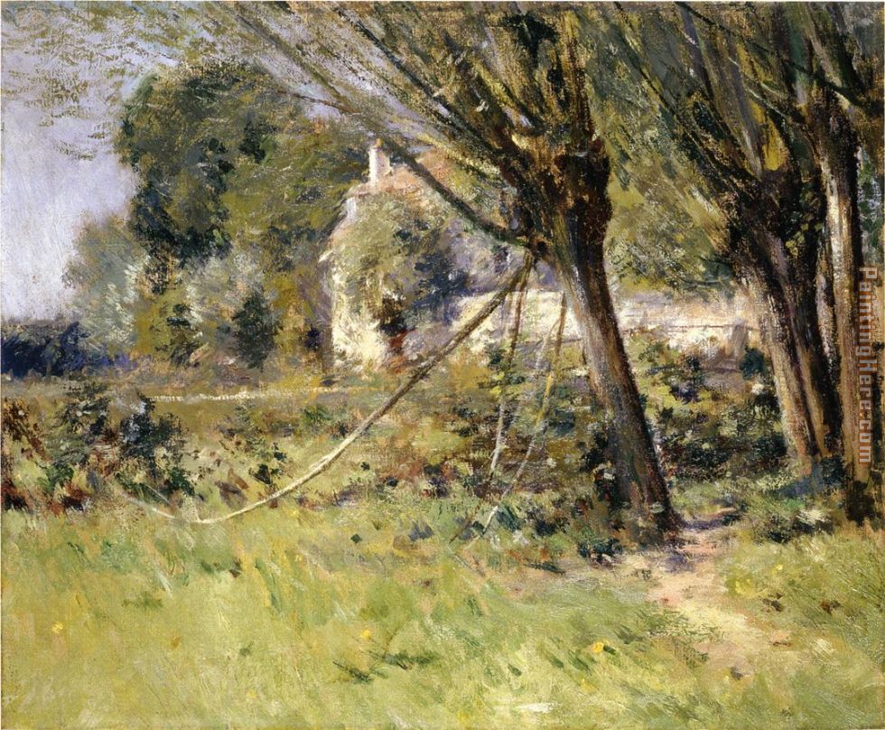 Willows painting - Theodore Robinson Willows art painting